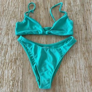 Pacsun terry cloth bikini
